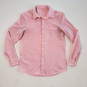 Lululemon Men's Commission Long Sleeve Shirt Small Strawberry Milkshake